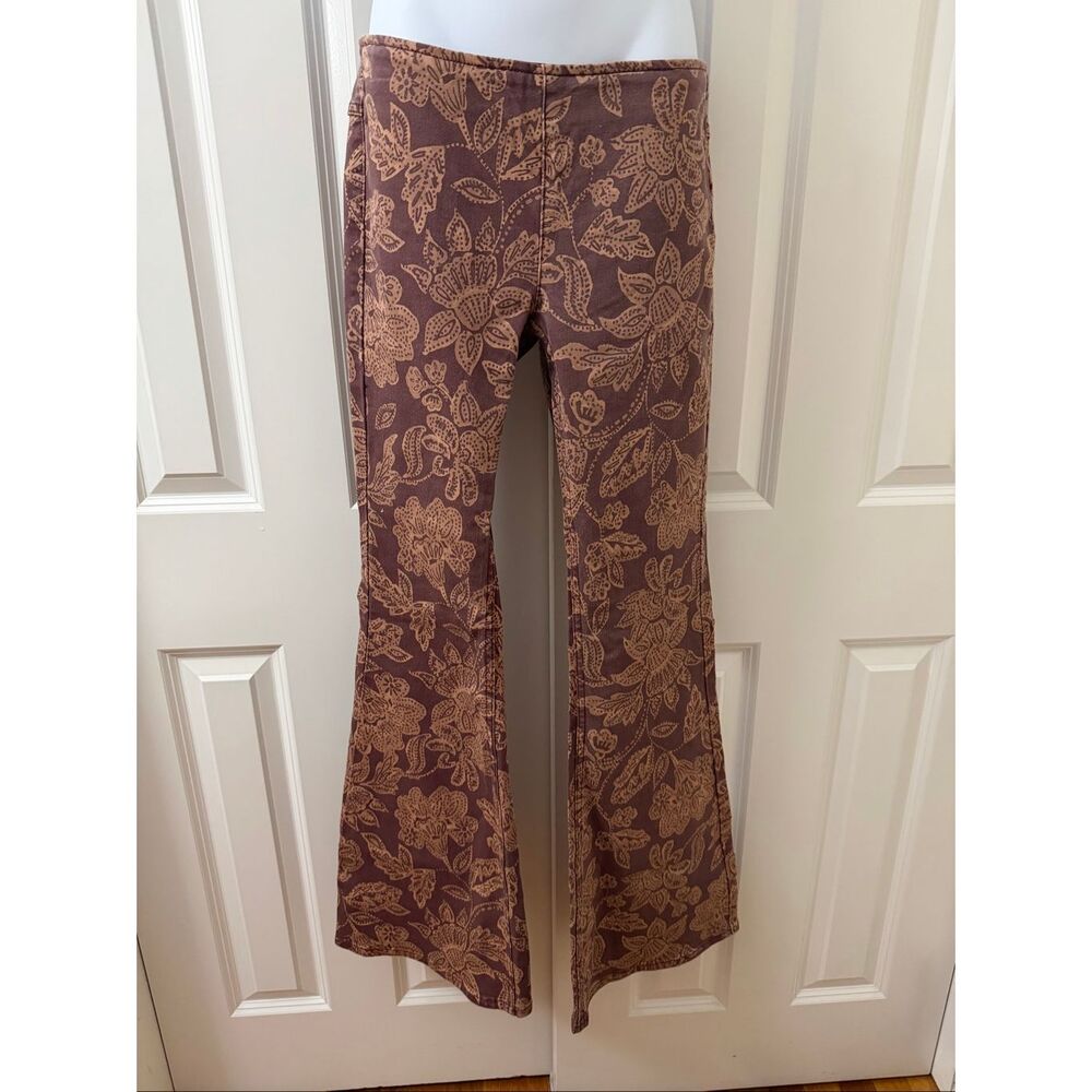 We The Free by Free People Penny Pull-on Printed flare pants - Picture 6 of 9